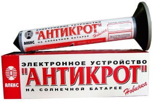 Антикрот на солнечной батарее ультразвуковой отпугиватель кротов