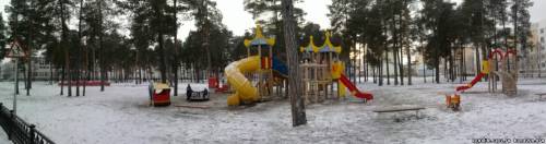 Парк возле второй школы