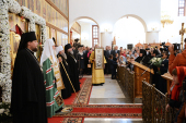 Слово Святейшего Патриарха Кирилла в Успенском соборе подворья Пюхтицкого ставропигиального женского монастыря в г. Когалым Слово Святейшего Патриарха Кирилла в Успенском соборе подворья Пюхтицкого ставропигиального женского монастыря в г. Когалым